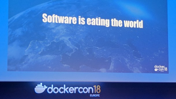 Software is eating the world bei der DockerCon EU