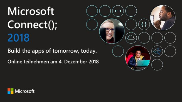Microsoft Connect();: Live-Berichterstattung heute ab 17.30 Uhr