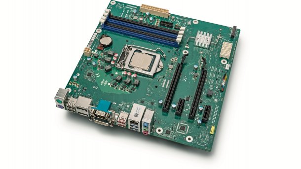 Mainboard für kleine Server und Workstations mit Intel Xeon E-2100