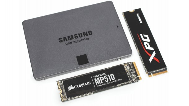 PCIe-SSDs von Adata und Corsair und Samsungs erste QLC-SSD