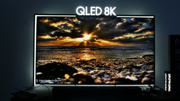 Samsung 8K-TV im Kurztest: was bringen 32 Millionen Pixel