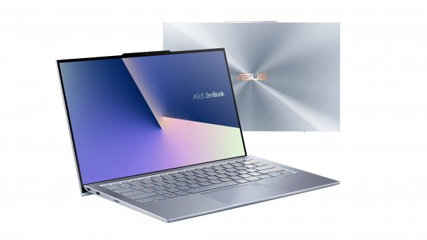 ZenBook S13: Leichtes Ultrabook mit dünnen Bildschirmrand