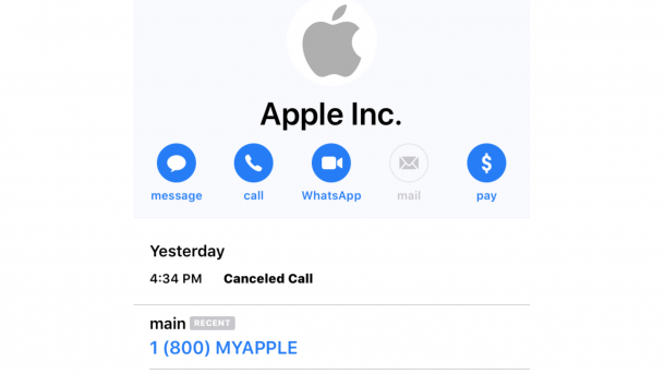 Telefonbetrug: Apple-Support-Rufnummer soll Kunden täuschen