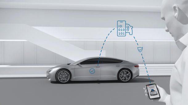 Bosch will Smartphones als Fahrzeugschlüssel nutzen
