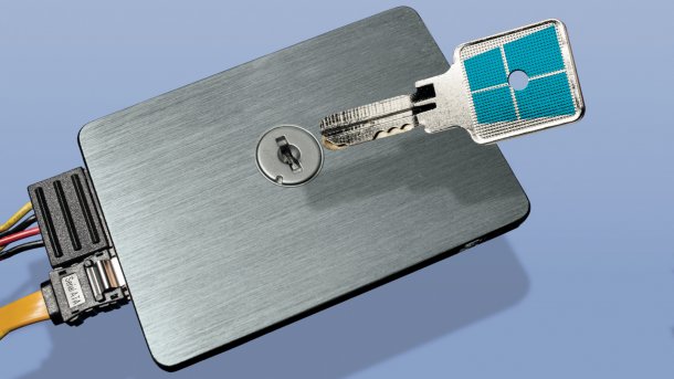 Selbstverschlüsselnde SSDs mit Bitlocker nutzen