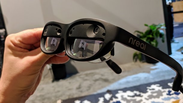 CES-Überraschung Nreal Light: AR-Headset in Sonnenbrillen-Größe für unter 1000$ ausprobiert