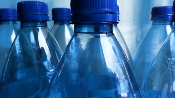 Flaschen aus Bioplastik
