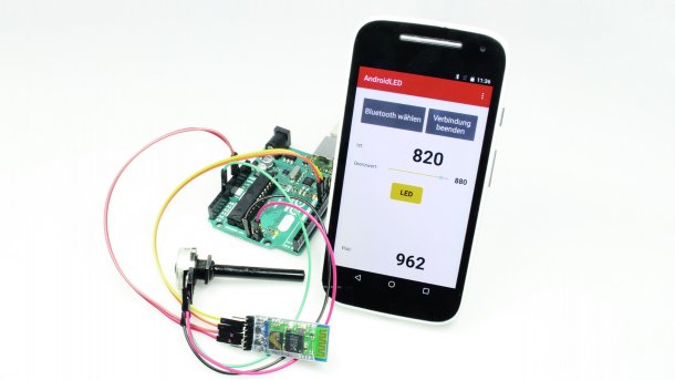 Arduino-Projekte mit selbstprogrammierten Android-Apps steuern | heise ...