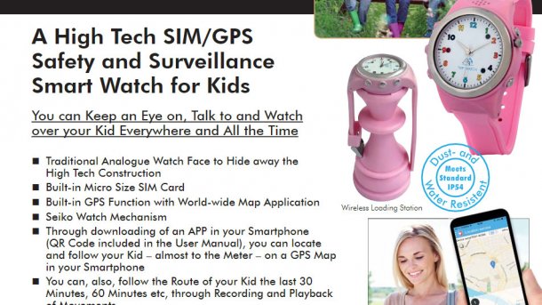 Träger ausspionierbar: EU ruft Kinder-Tracking-Smartwatch zurück