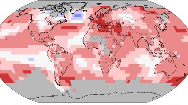 Klimawandel: Auch 2018 wieder eines der wärmsten Jahre