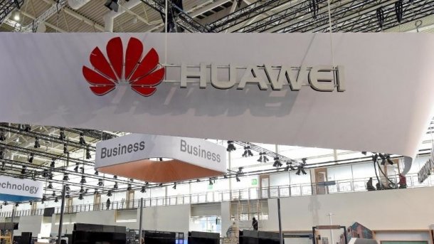 Huawei-Stand auf der CeBIT