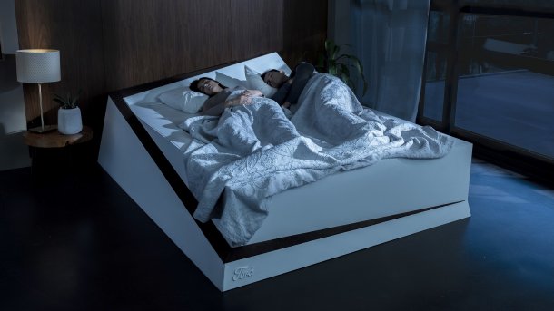 Fords "Spurhalte-Bett" sorgt für ausreichend Platz auf der Matratze