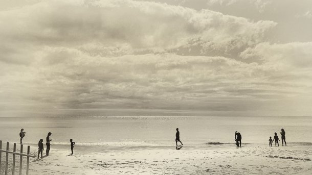 Strandleben von Galeriefotograf Wilhelm Schultes