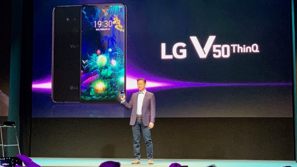 LG V40 und G8 ThinQ: 5G Smartphone ohne Falten