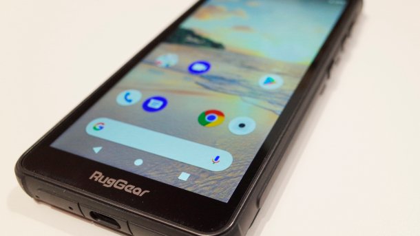 Outdoor-Phone mit Android Pie: RugGear präsentiert RG655