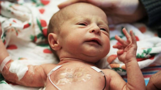 Ultradünne Gesundheitstechnik für Babys