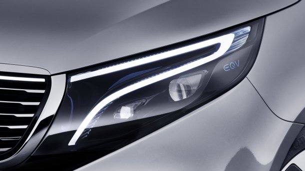 Elektrische Großraumlimousine: Mercedes-Benz Concept EQV reicht 400 km weit