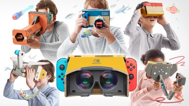 Nintendo Labo macht die Switch zum VR-Headset