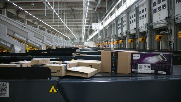 Amazon eröffnet Sortierzentrum