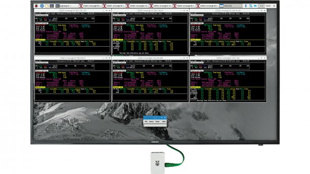 Raspberry Pi: AServer-Monitoring am Fernseher