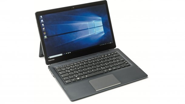 Toshibas Windows-Tablet Portégé X30T-E mit Tastaturdock, langer Laufzeit und LTE