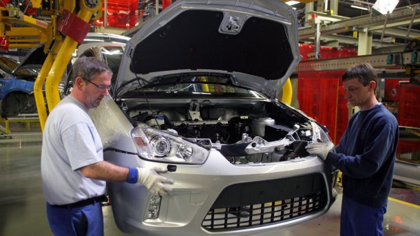 Produktion des Ford C-MAX 