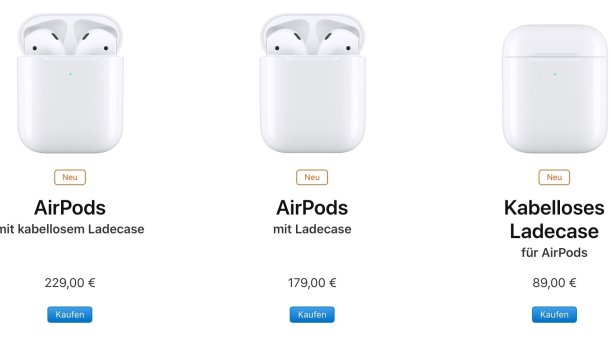 Neue AirPods: Erste Charge bereits ausverkauft