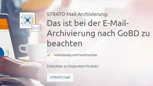 Strato startet Service für rechtssichere Mail-Archivierung