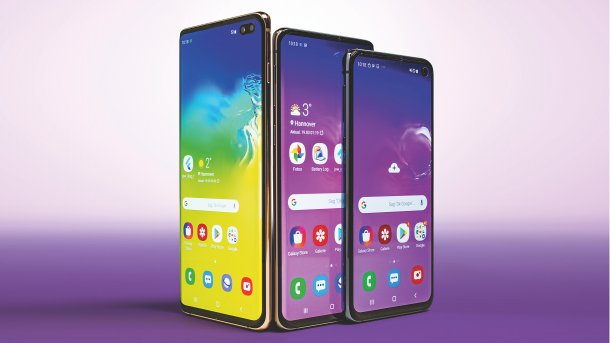 High-End-Smartphones Samsung Galaxy S10+, S10 und S10e