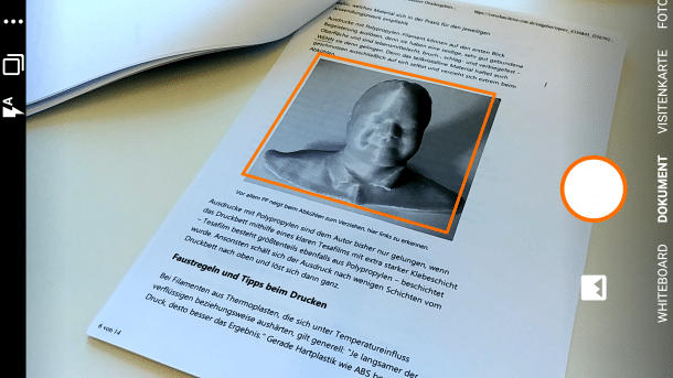Microsoft Office Lens: OCR-App für Android und iOS