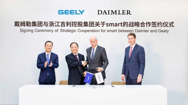 Elektroautos: Daimler und Chinesen machen Smart zum reinen E-Auto-Hersteller