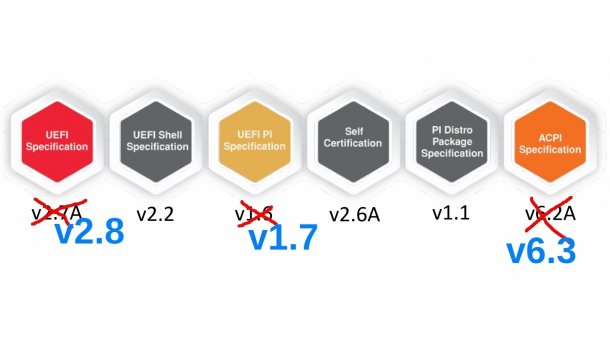 UEFI-Spezifikation in Version 2.8 veröffentlicht