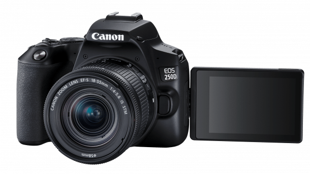 Canon EOS 250D: Mini-Spiegelreflexkamera mit 4K-Video