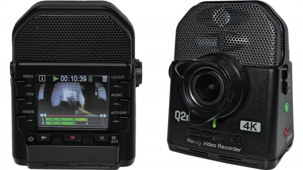 4K-Actioncam für Spitzen-Stereo-Sound