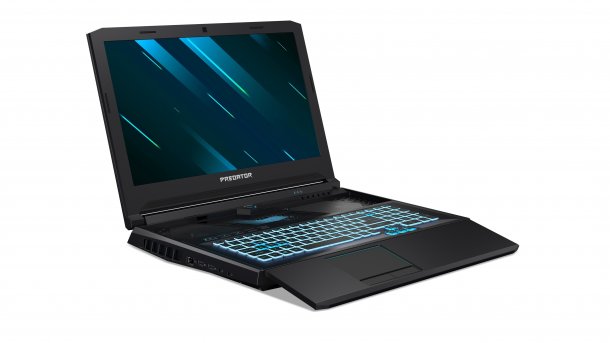 next@Acer: Gaming-Notebook mit ausziehbarer Tastatur