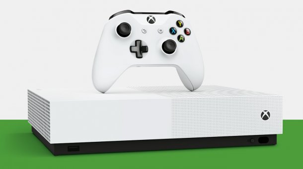 Xbox One S All-Digital Edition: Weg mit dem Laufwerk!