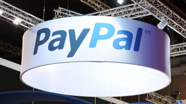 PayPal-Schild