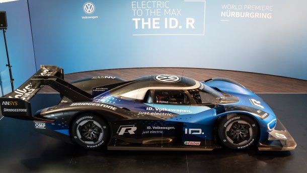 Elektro-Rennwagen VW ID. R soll den Nordschleifen-Rekord brechen