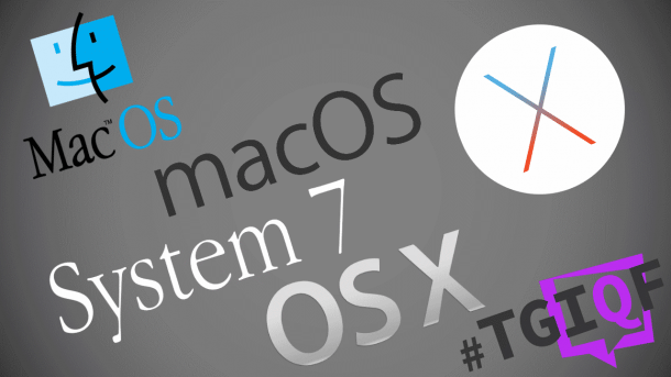 #TGIQF – das Quiz zu Mac OS, OS X, macOS und so
