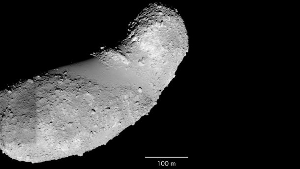 Hinweis zur Erdgeschichte: Überraschend Wasser auf Asteroid Itokawa gefunden