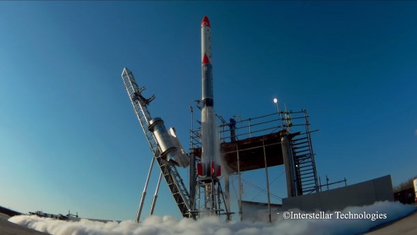 Japanische Firma testet erfolgreich eigene Rakete