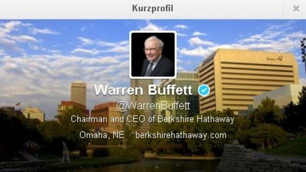Warren Buffett twittert