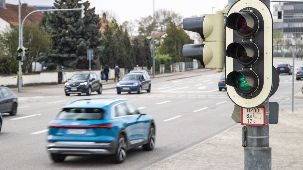 Audi vernetzt seine Autos mit Ampeln nun auch in Deutschland