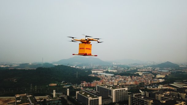 Express-Lieferung per Drohne: Erste innerstädtische Strecke in China