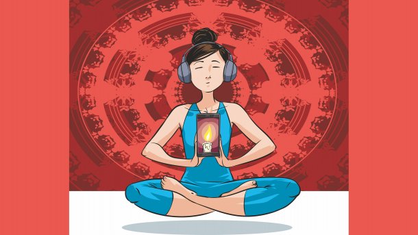 Sechs Meditations-Apps im Vergleich