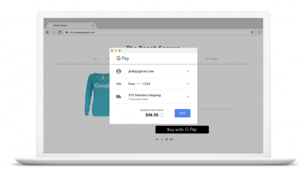 Google erweitert die Pay API für umfangreichere Bezahloptionen
