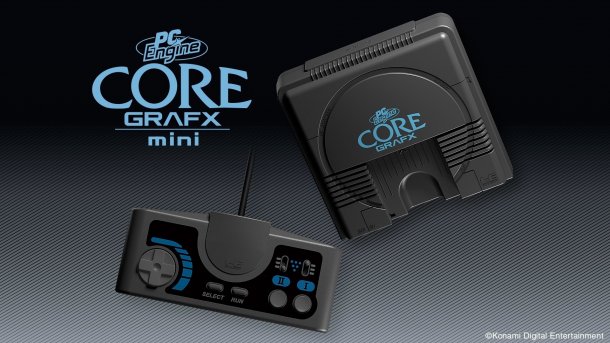 PC Engine Core Grafx mini: Konami enthüllt Retro-Konsole