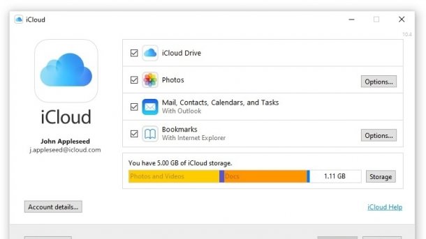 iCloud nun tiefer in Windows integriert