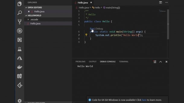Microsoft stellt Visual Studio Code Installer für Java bereit