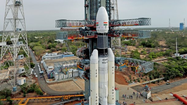 Indien: Neuer Anlauf zur Mondmission Chandrayaan-2 am Montag
